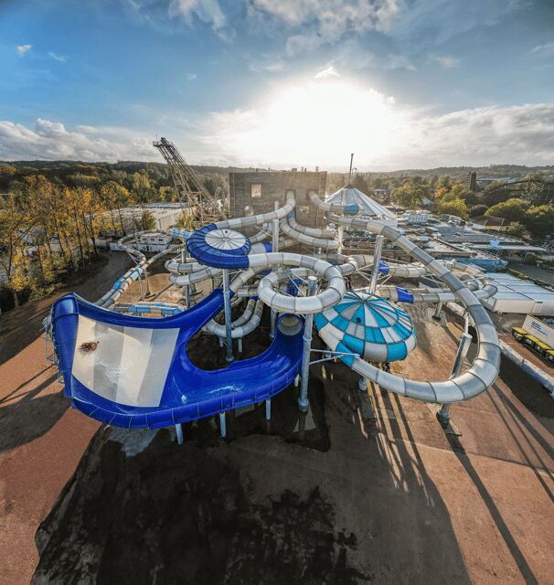 Aqualibi Water Park Entrance Ticket - Plan Your 1-Day Route Around the 25-Meter Slide Tower