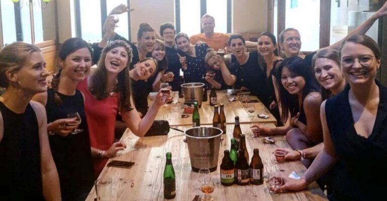 Brussels: Belgian Beer Tasting and Course at a Private Bar - Where to meet: The Unusual Cafe and the no-rush setup