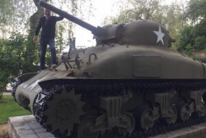 The Battle of The Bulge tour - The drive into villages and battlefield ground: history with context