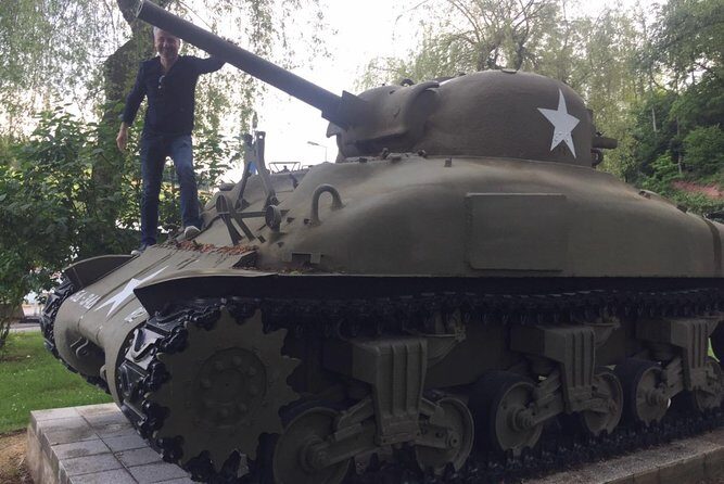 The Battle of The Bulge tour - The drive into villages and battlefield ground: history with context
